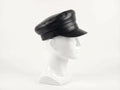 Biker Cosplay Leather Police Style Cap