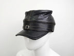 Civil War Military Forage Leather Cap