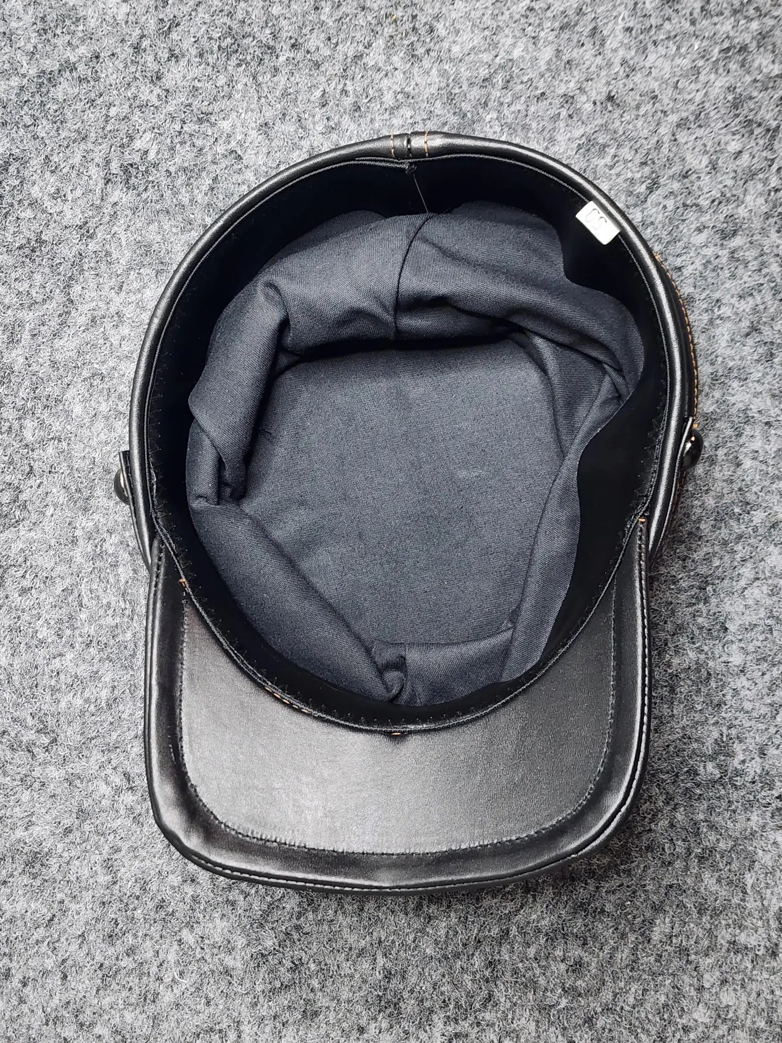 Civil War Military Forage Leather Cap