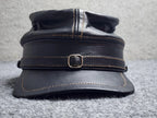 Civil War Military Forage Leather Cap