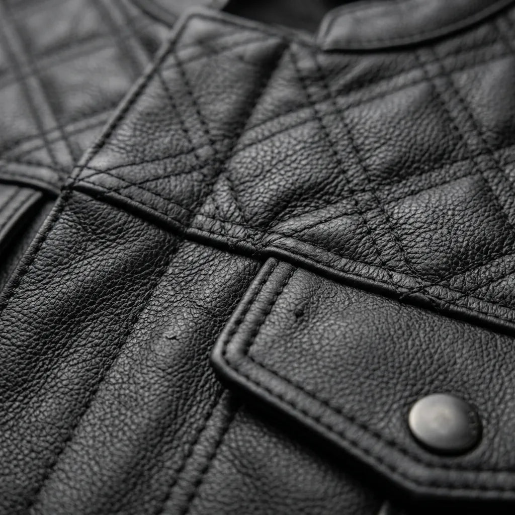 Genuine Leather Vest for Men | Premium Stylish Leather Vest