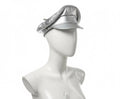 Sheepskin Leather Silver Cap