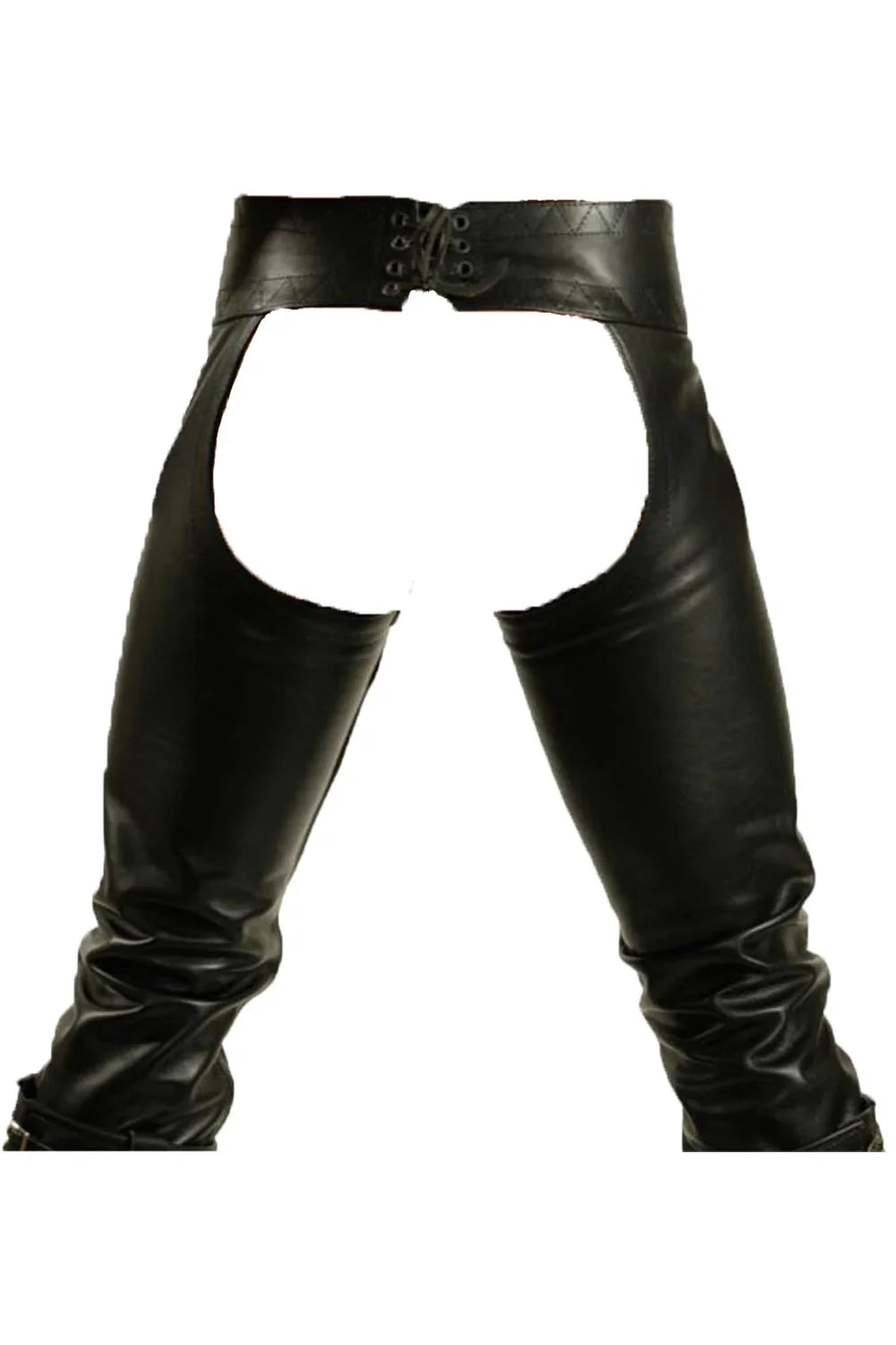 Gay Style Chap Leather Pants for Men