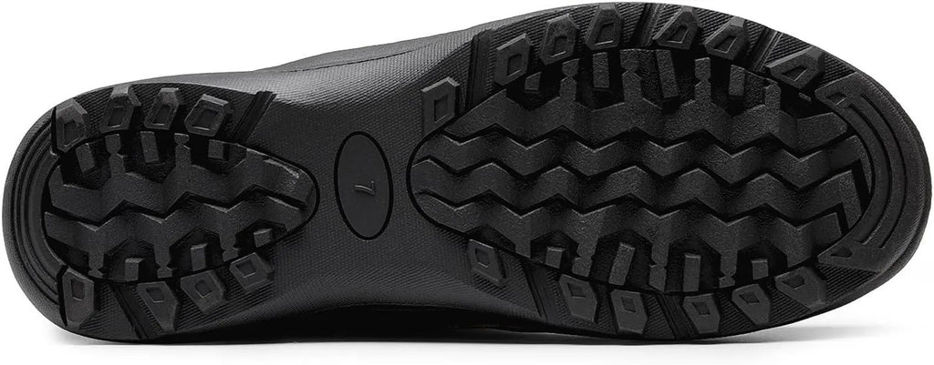 Close-up of a German Officer Leather Boots sole with tread pattern