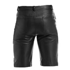 LeathericMen Men’s Sheep Leather Summer Shorts – Lightweight Genuine Leather Casual Shorts