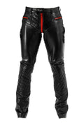G-Zip Real Leather Pants for Men