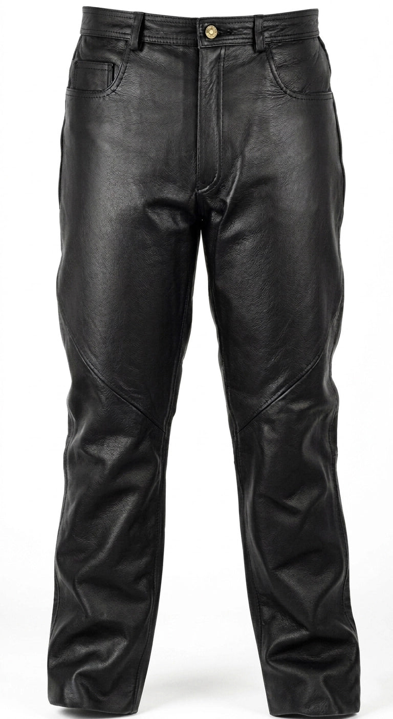 Men's Cowhide Leather Pant