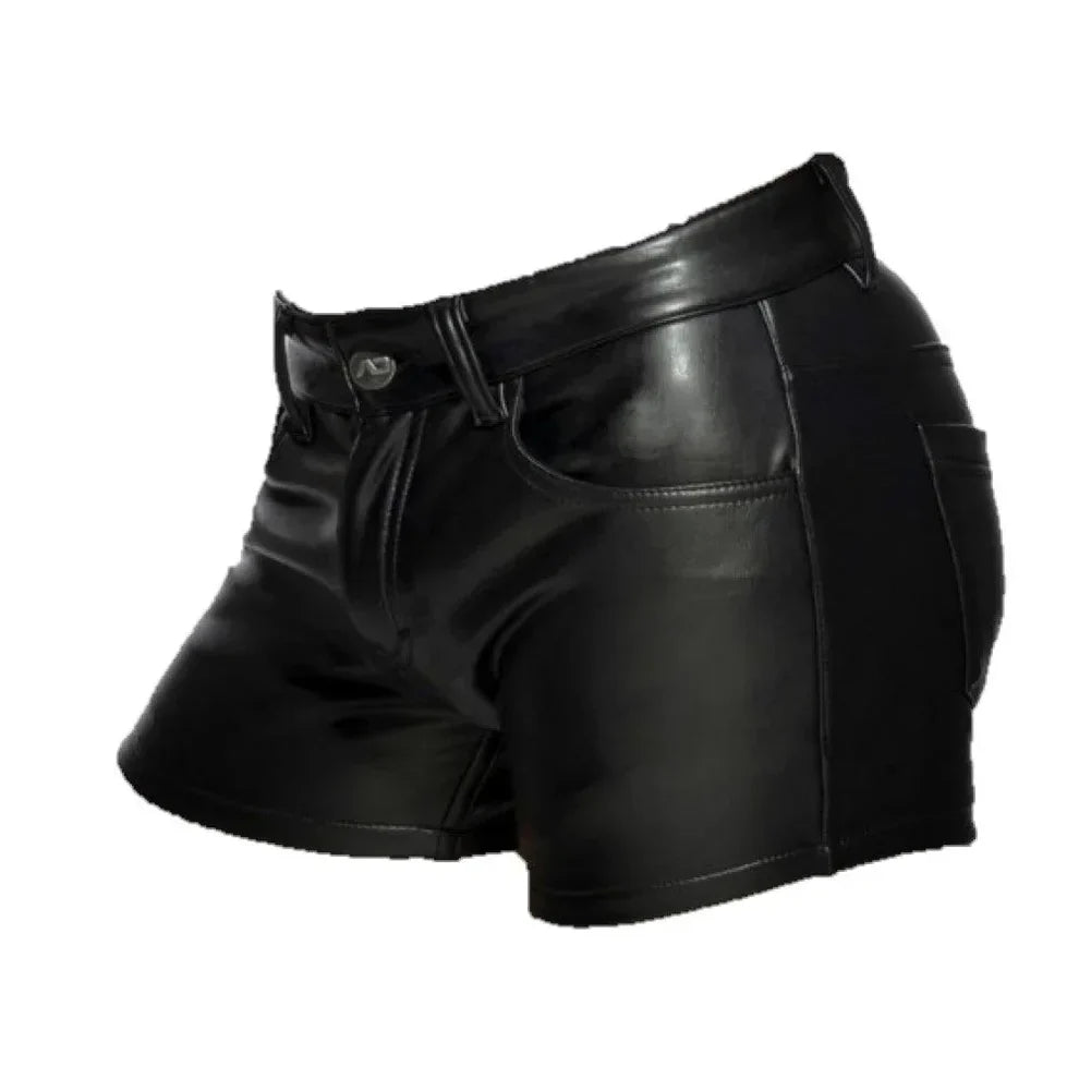 Men’s Genuine Sheep Leather Boxer Shorts – Soft Casual Unisex Fit | Leatheric Men