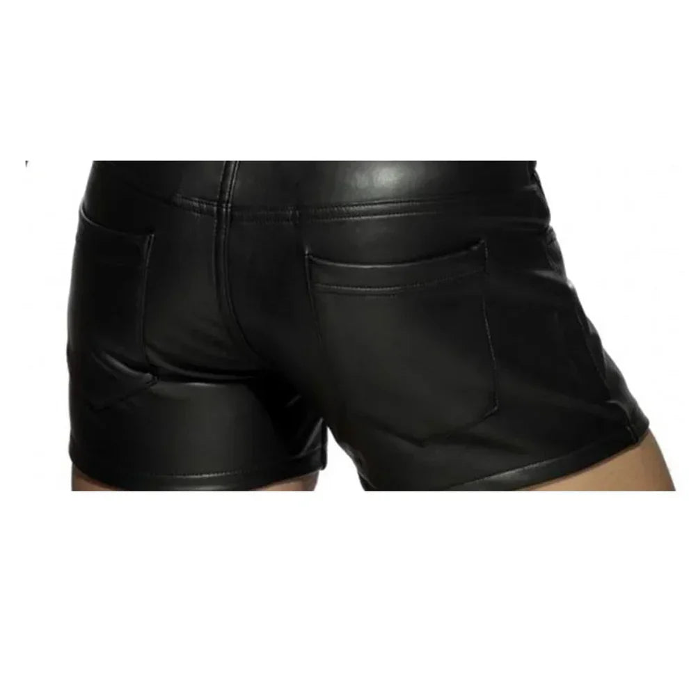 Men’s Genuine Sheep Leather Boxer Shorts – Soft Casual Unisex Fit | Leatheric Men
