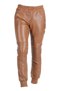 Men's Genuine Leather Joggers Pant