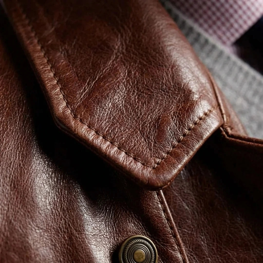 Premium Quality Leather Shirt for Men | Genuine Leather Stylish Shirt