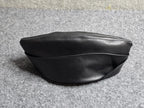 Retro Military Leather Garrison Cap