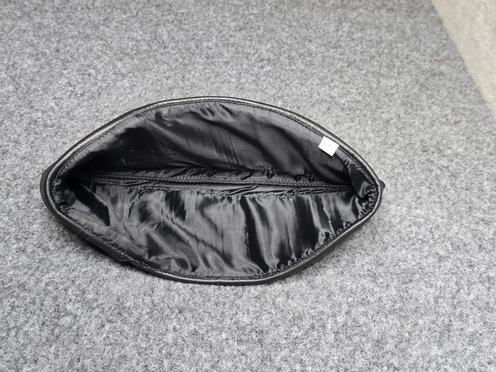 Retro Military Leather Garrison Cap