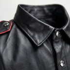Sleeveless Leather Shirt for Men | Unique Design Genuine Leather
