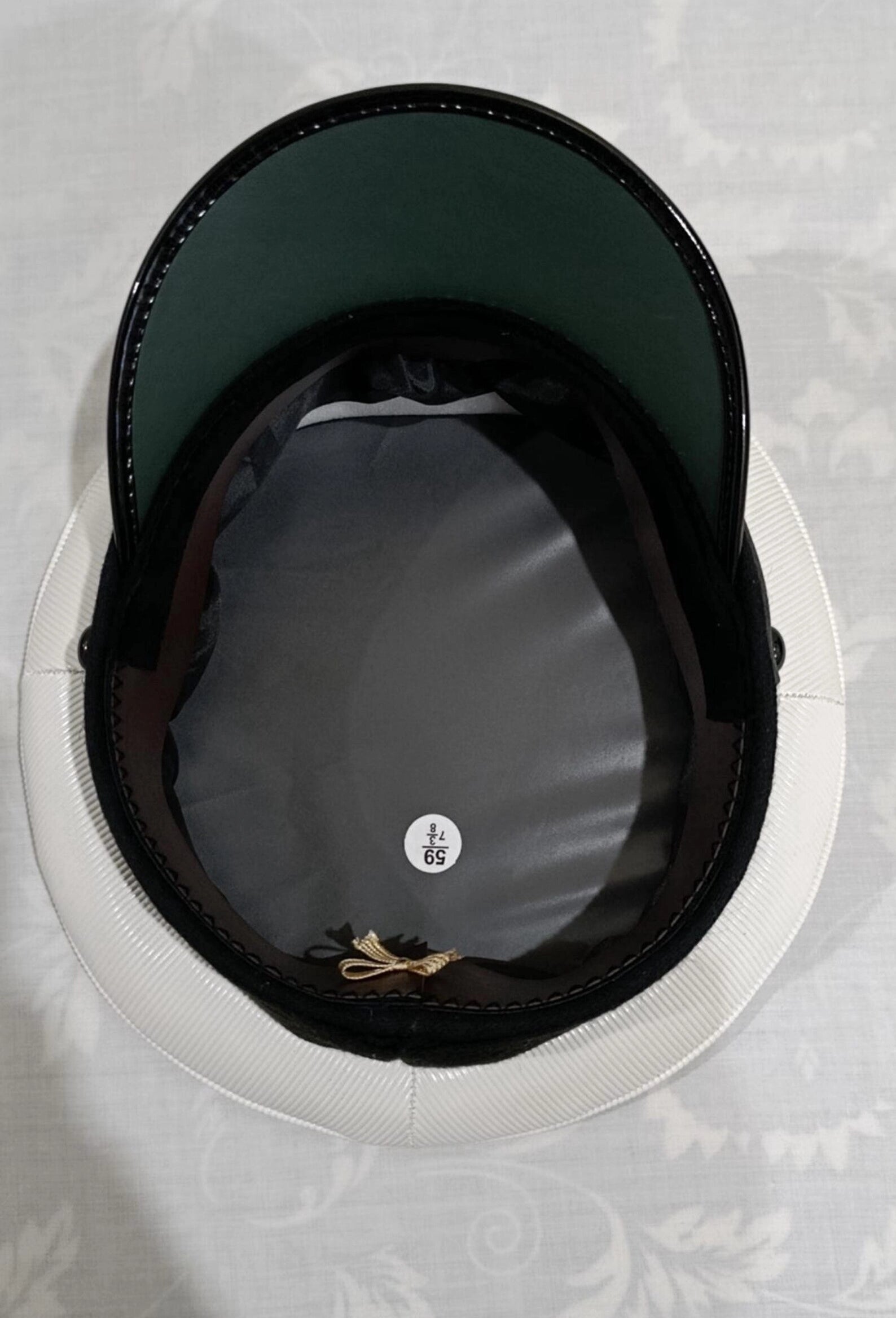White Officer Kepi Cap – Military Style Peaked Uniform Hat